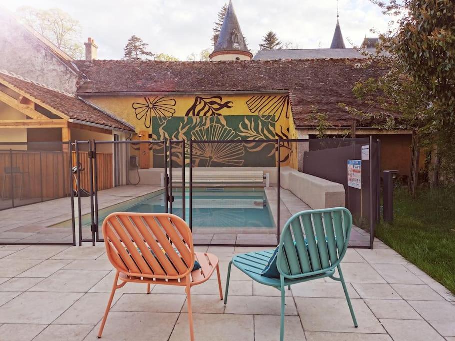 Domaine De Tardais, Ideal Famille Avec Piscine Et Nombreux Loisirs Senonches Экстерьер фото